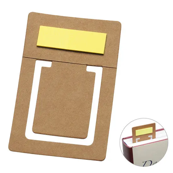 Mini-Lesezeichen in Beige – Kompakte Haftnotizen für effizientes Markieren und Notieren