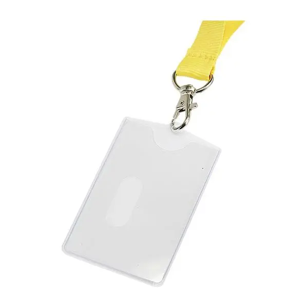 Transparent Card Holder - Clear Display, Versatile Storage for Credit and Business Cards, Durable Design