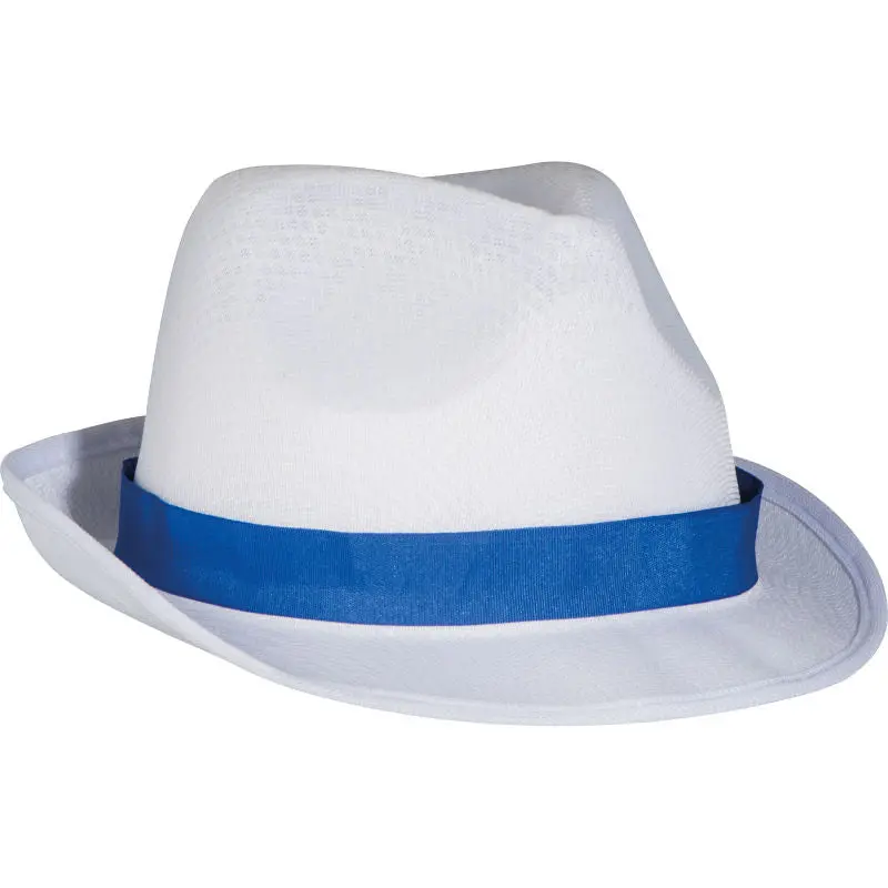 Stilvoller Modehut Memphis - Eleganter blauer Hut für Damen und Herren - Trendiges Accessoire