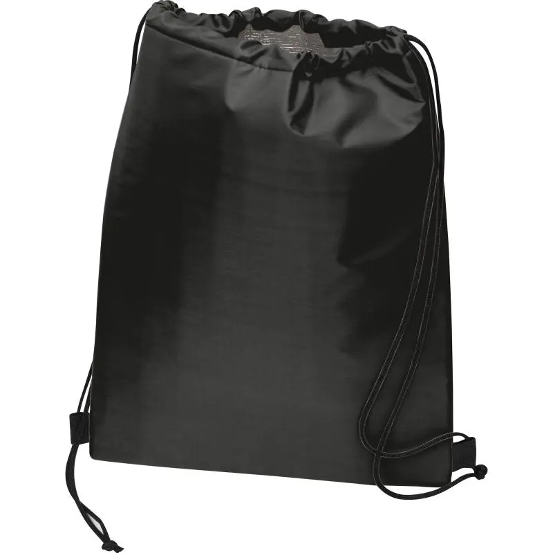 Schwarzer 2in1 Kühltasche/Sportbeutel Oria - Vielseitig & Praktisch