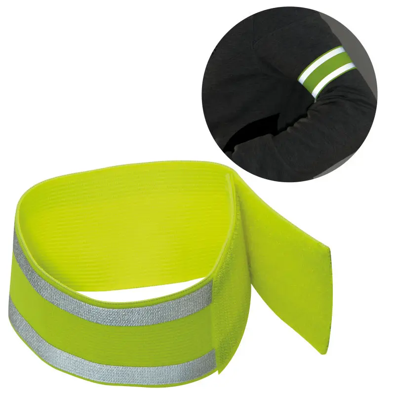 Gelbes Reflex-Armband Gent: Sichtbarkeit und Sicherheit für Jogger und Radfahrer
