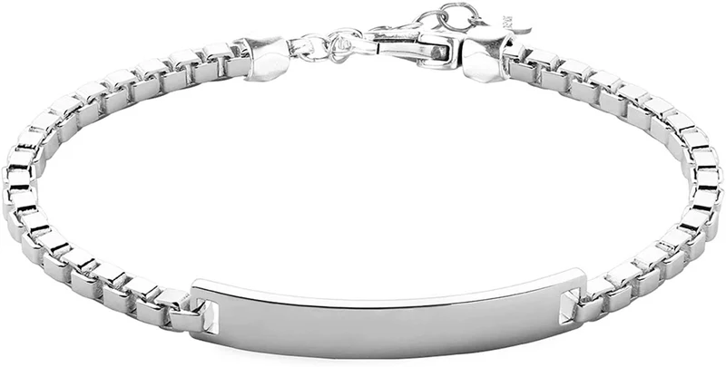 XENOX XS9334 Herren Armband Sterling-Silber 925 Silber 22 cm