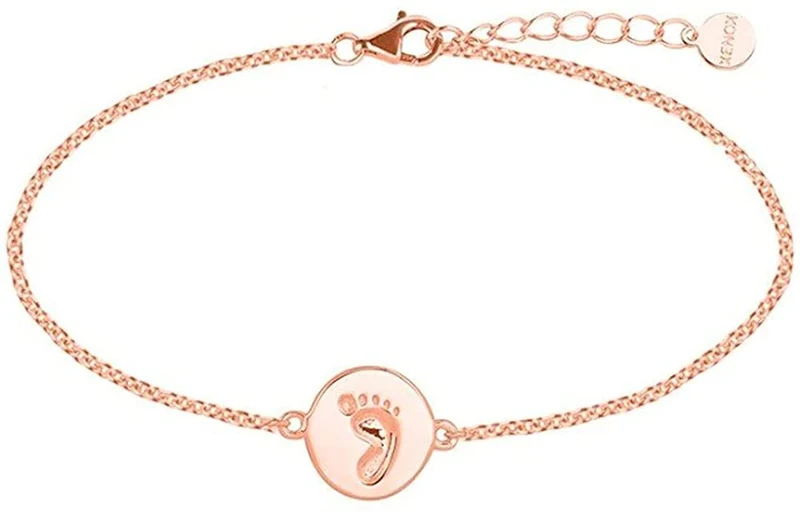 Xenox Silver Damen Armband Baby Fußabdruck XS3489