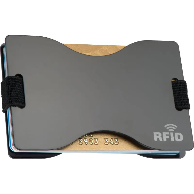 Gladstone RFID-Schutz Kartenetui - Elegant Schwarz