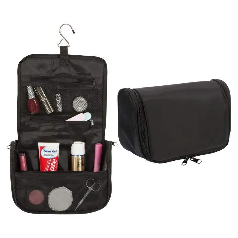 Charlestown Kulturtasche in Schwarz - Klassisch & Funktionell, 100 Zeichen
