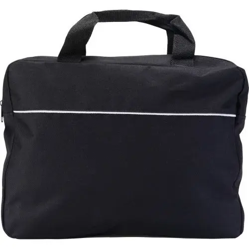 Niam Polyester Dokumentenmappe - Elegant Schwarz