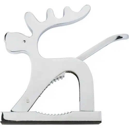 Alara Hochwertiger Silberner Metall-Nussknacker - Elegant & Langlebig