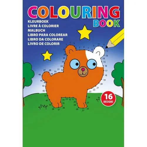 Buntes Kinder Malbuch Papier Constanze - für kreative Ausdrücke und stundenlangen Spaß