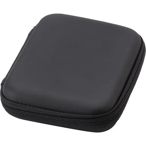 Elegantes Werkzeug-Set in Kunstledertasche Lani - praktisches, schwarzes Multifunktionswerkzeug