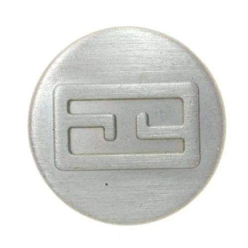 Metallknopf Silber – Öse MK-278S
