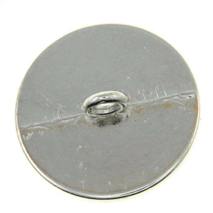 Metallknopf Silber – Öse MK-219S