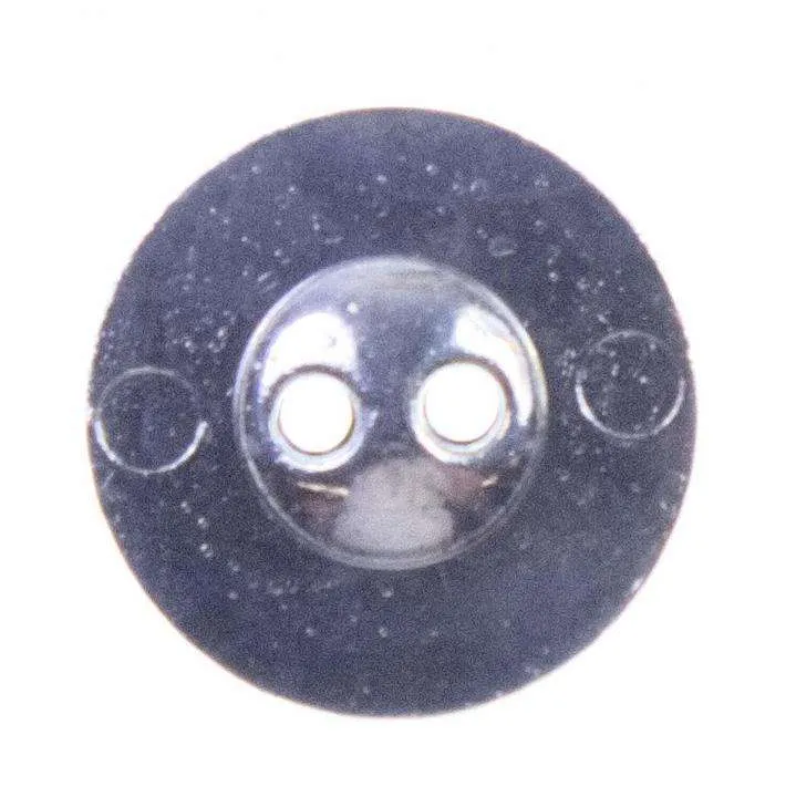 Metallknopf Silber – 2-Loch MK-1S