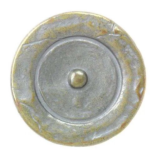 Metallknopf Silber-Gold – Öse MK-131SG
