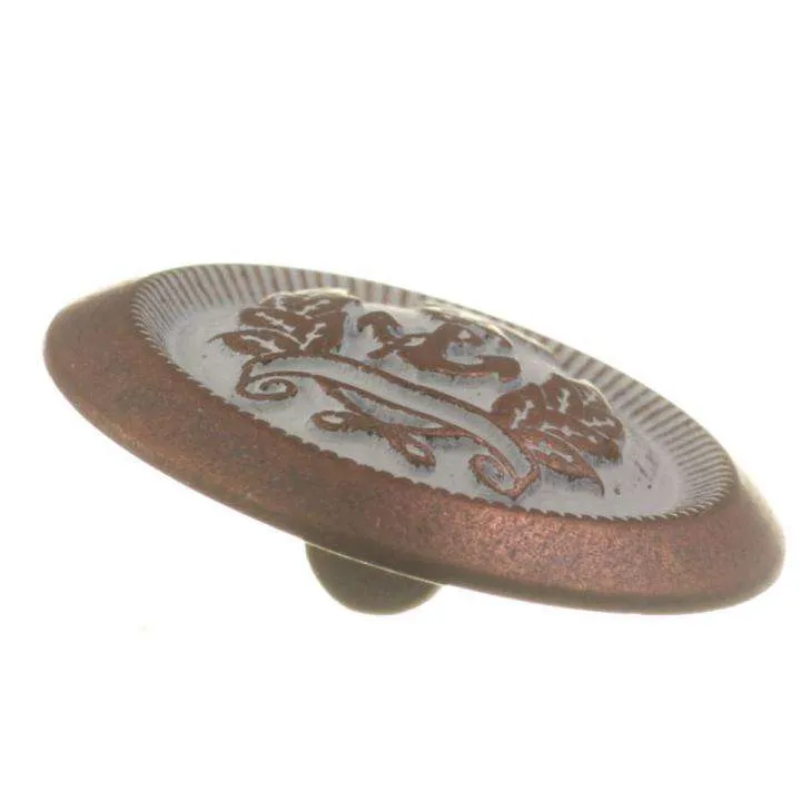 Metallknopf Wappenmotiv Kupfer-Weiß – Uniformknopf MK-532AKU