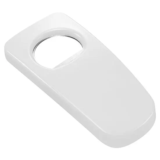 Weißer Beta Flaschenöffner für Kronkorken, praktisch & elegant