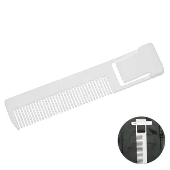 Klassischer Weißer Kamm – Ideal für Glattes Styling und Pflege