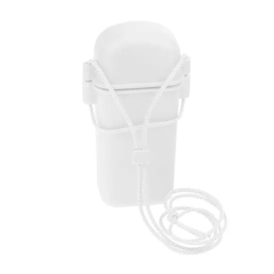 Rechteckige Schwimmbox, Wasserdicht und Robust, Farbe Weiß, Ideal für Pool und Strand