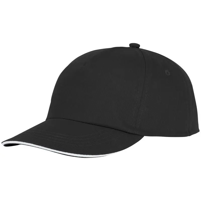 Styx Cap mit 5 Segmenten und Sandwichschirm – Moderne Kappe mit kontrastreichem Schirm
