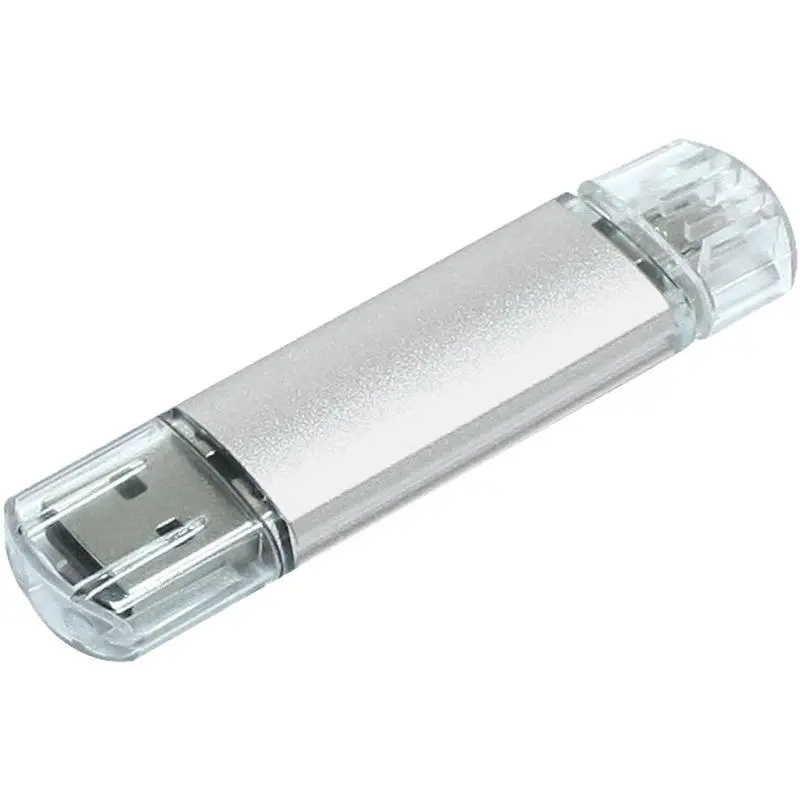 Silicon Valley Mobiler USB-Speicherstick - Silber - 1GB