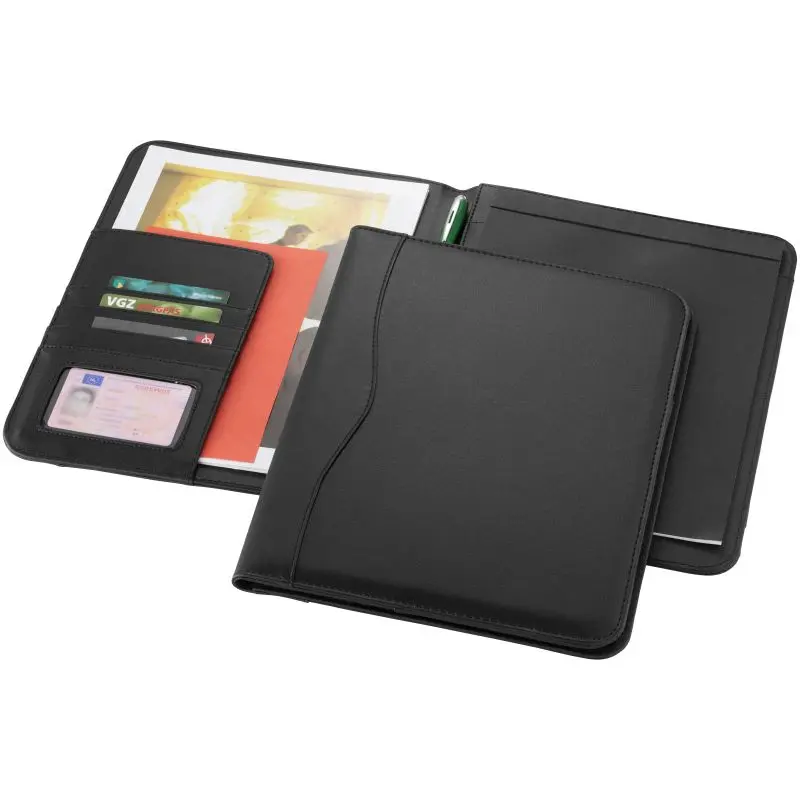 Ebony A4 Schreibportfolio - Elegantes Schwarz