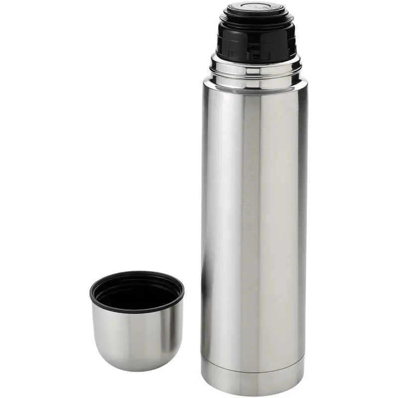 Sullivan 750 ml Isolierflasche – Hochwertige silberne Thermoflasche für unterwegs