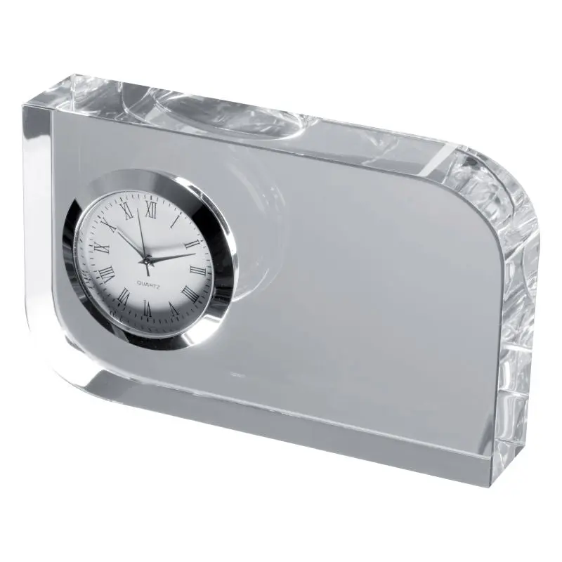 Transparenter Zeitblock - Glasuhr mit Modernem Design