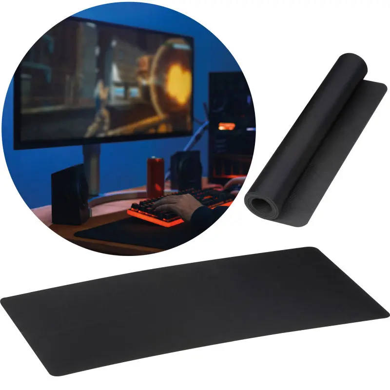 XXL Gaming Pad - Schwarz - Extra Groß, Rutschfest und Strapazierfähig