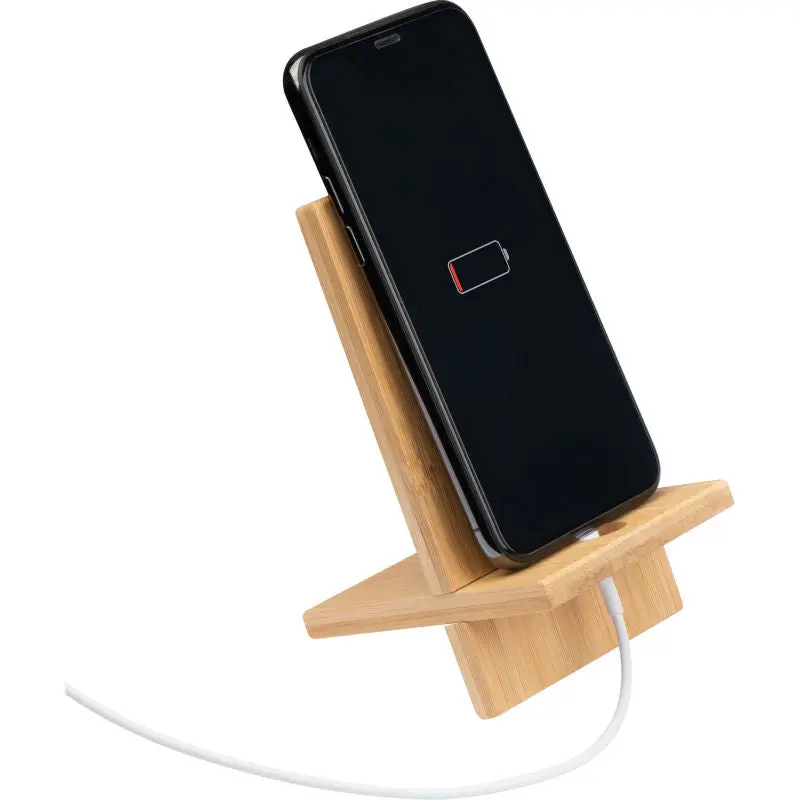 Bambus Handyhalter - Öko-Freundlich, Beige