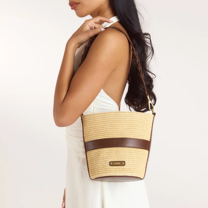 Cleo Bucket-Bag - Beige