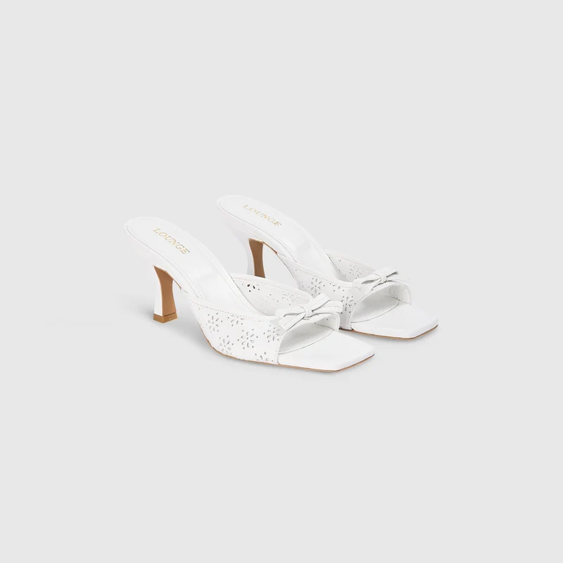 Capri Kitten-Heels - Weiß
