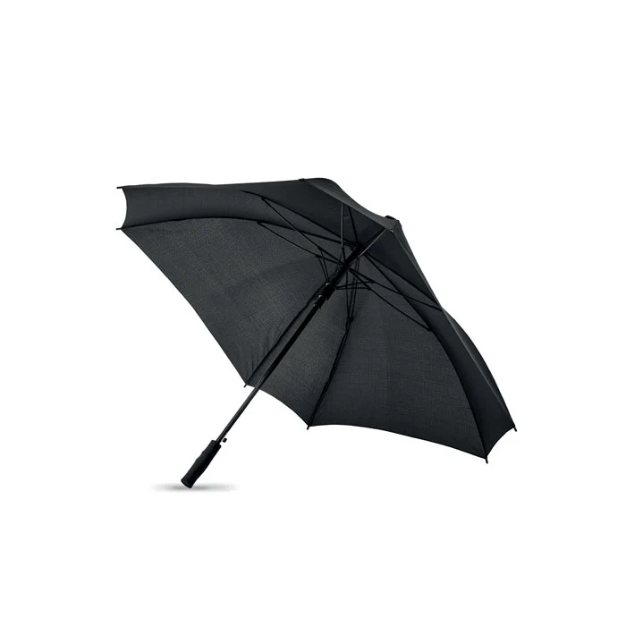 Winddichter quadratischer Regenschirm