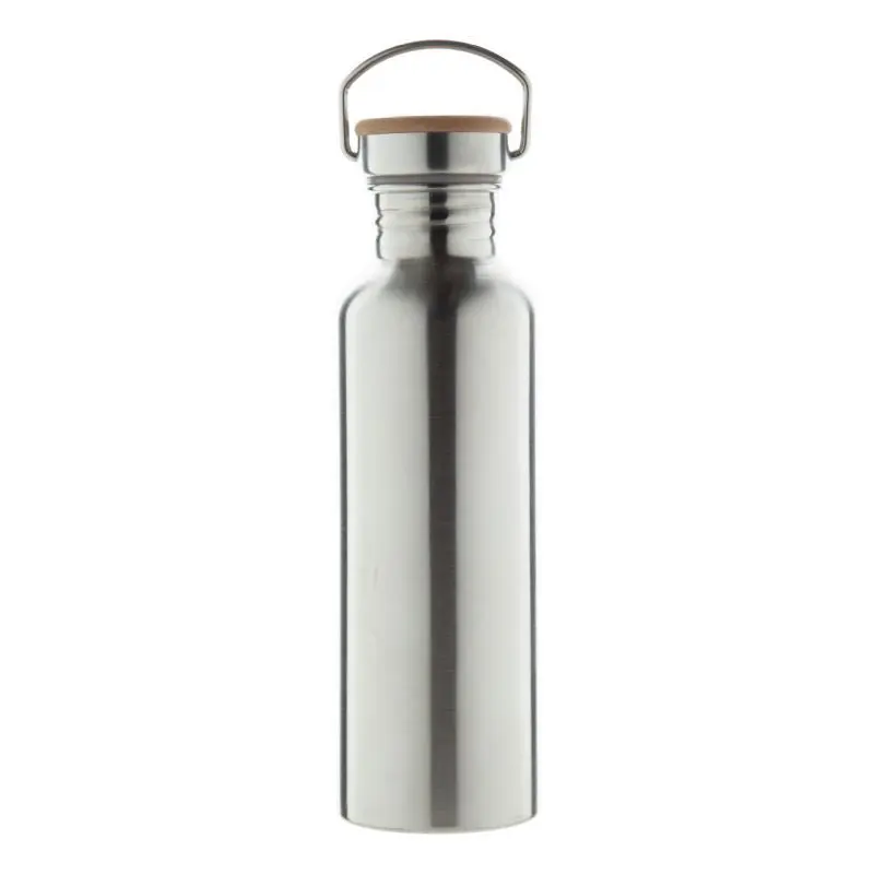 Balman Edelstahl Wasserflasche 750ml - Elegant in Silber