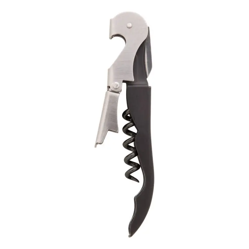 Umbria Profi Kellnermesser, Zweifarbig Schwarz-Silber