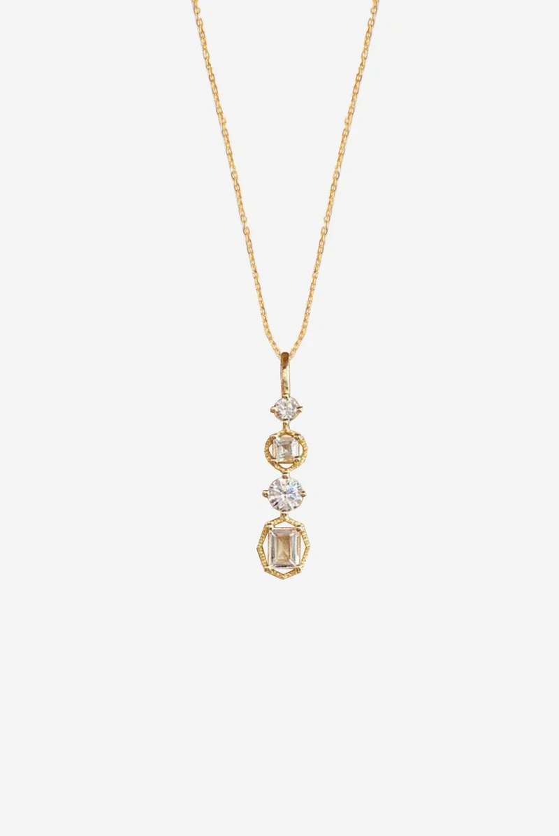 COLLIER DIAMOND DROP