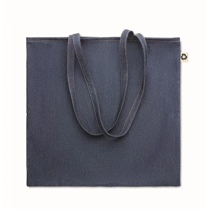 Stilvolle Denim Einkaufstasche STYLE TOTE - Blau Praktische Tragetasche für Alltag und Shopping