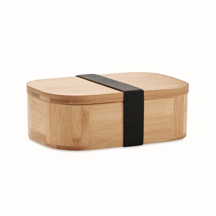 LADEN Bamboo Lunchbox 650ml - Wood Finish, Eco-Friendly, Stylish, and Durable Food Container