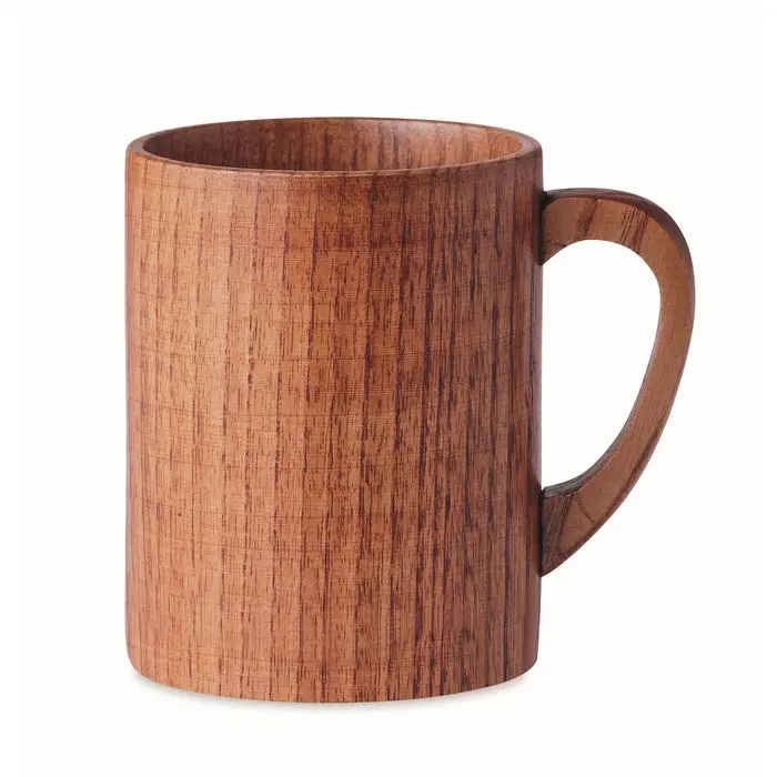TRAVIS Becher aus Eichenholz, 280 ml, Robust & Natürlich