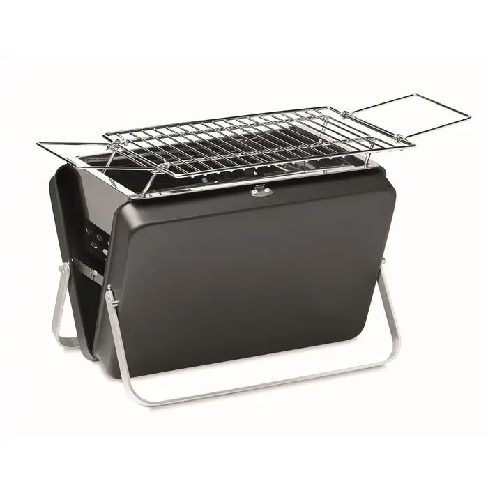 BBQ TO GO Tragbarer Grill – Kompaktes und praktisches BBQ in Schwarz