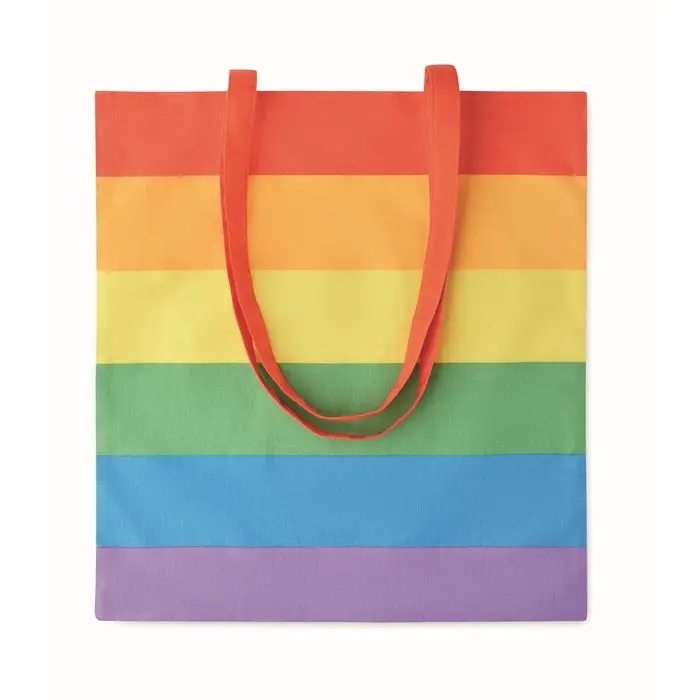 Entdecken Sie die Einkaufstasche 200 g/m² BOREALIS – multicolour, bunt und praktisch