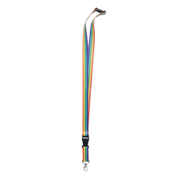 Regenbogen-RPET-Schlüsselband