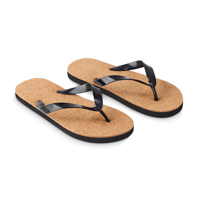 Kork Strandpantoffeln L