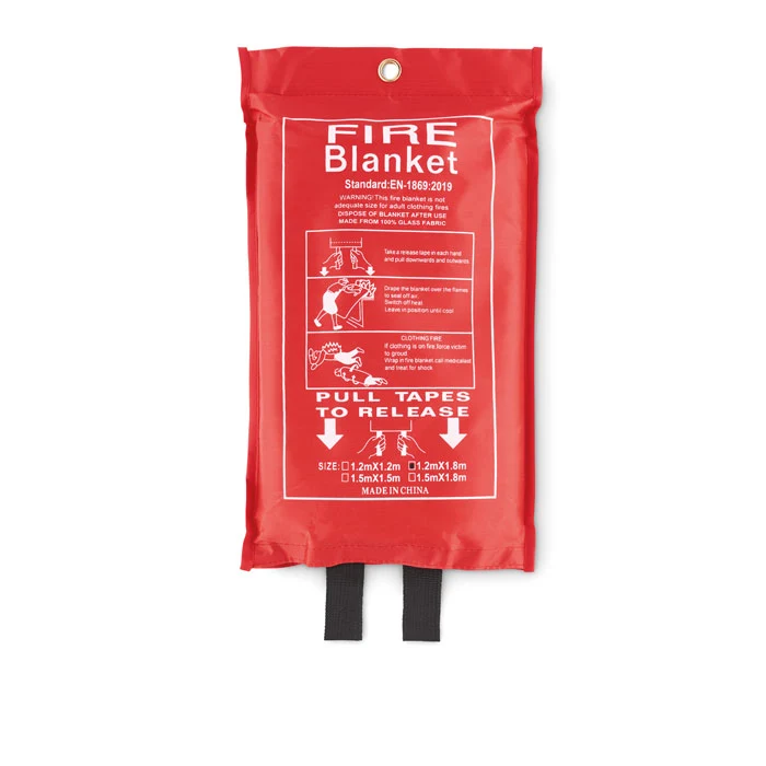 Feuerlöschdecke im Beutel 120x180