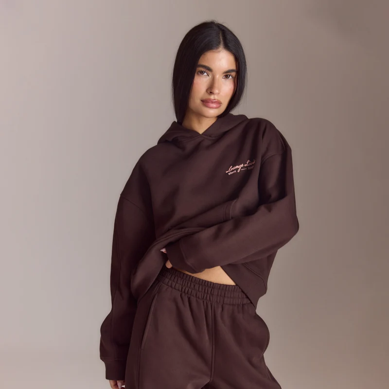 Lounge Living Kapuzenpullover - Schokolade