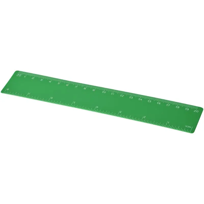 Rothko 20 cm Kunststofflineal in leuchtendem Grün – Stabil & Präzise