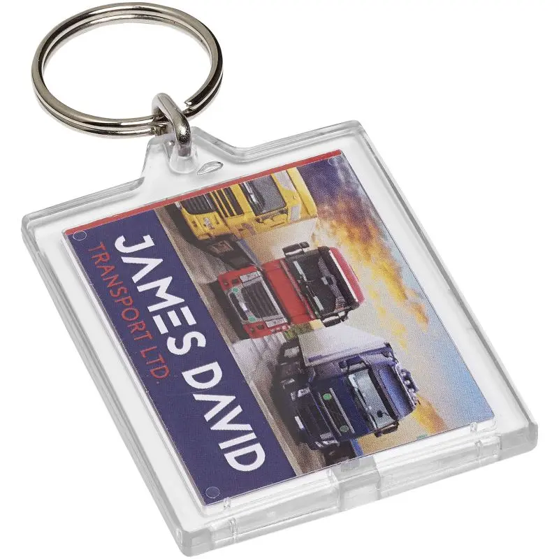 Kailee E1 Keychain - Crystal Clear Transparency - Stylish & Practical