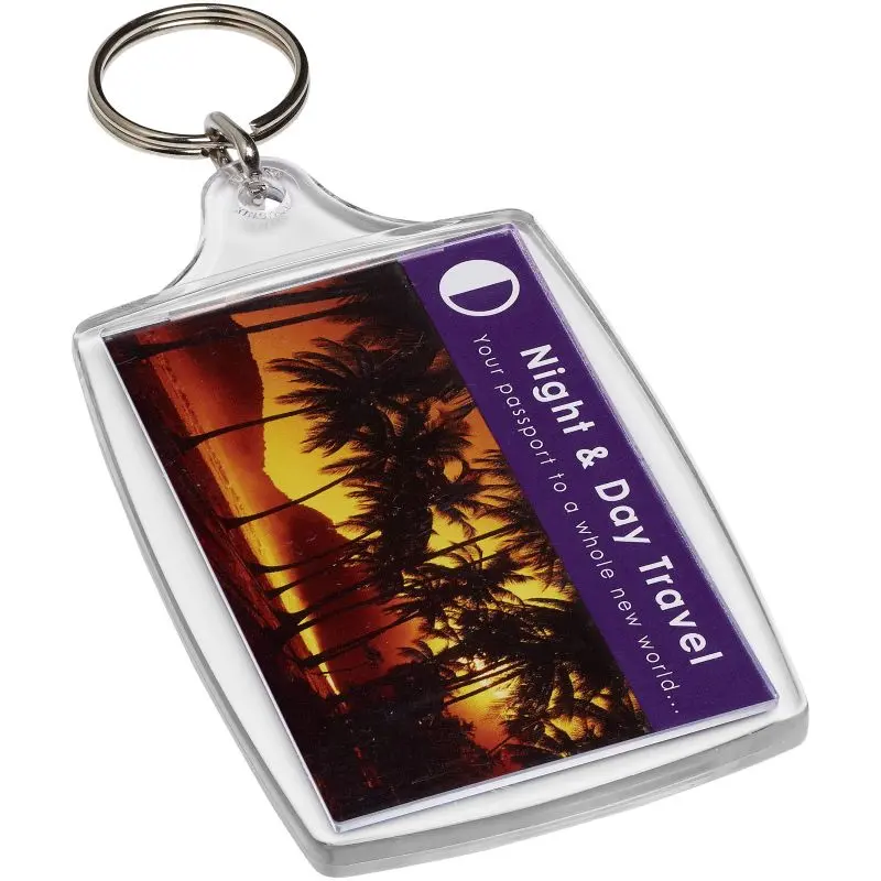 Orca Big L4 Keychain - Clear Transparency - Sleek Design & Practicality Combined
