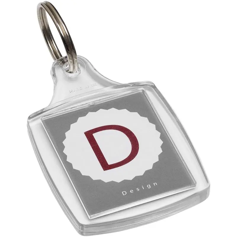 Traveler A5 Keychain - Kristallklar - Stilvolles Accessoire für den täglichen Gebrauch