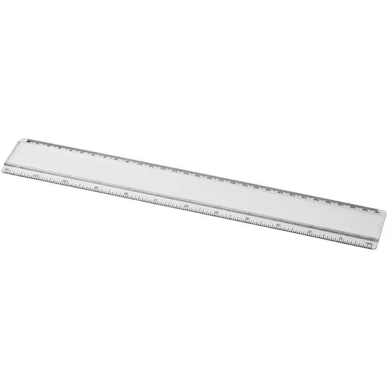 Ellison 30 cm Lineal aus Kunststoff mit Papiereinlage – Transparent & Präzise