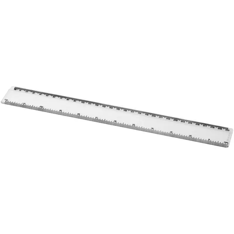 Renzo 30 cm Präzisionslineal aus Kunststoff – Transparent & Bruchsicher
