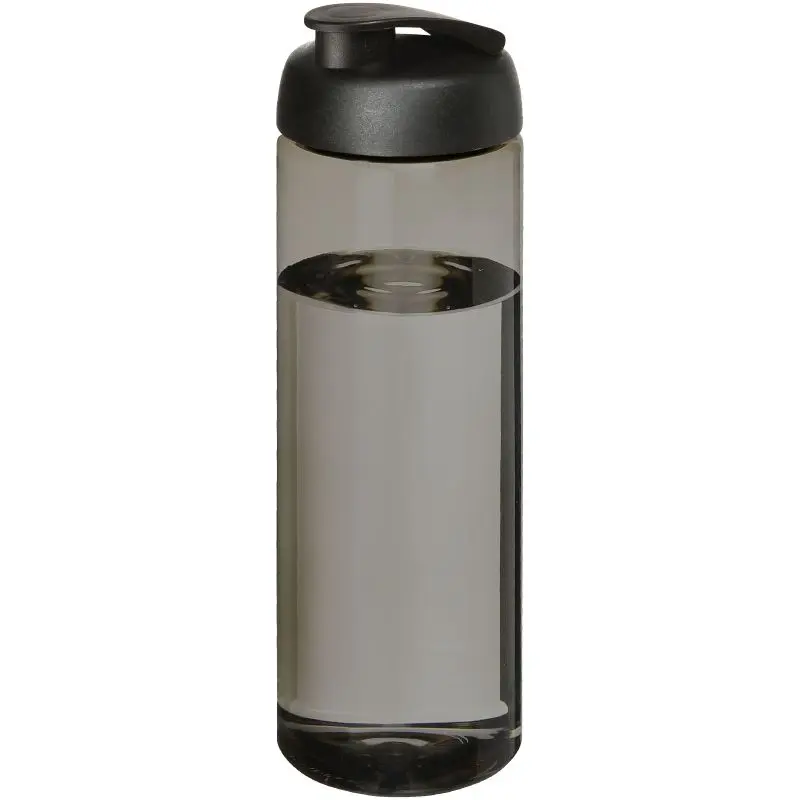 H2O Active Eco Vibe 850ml Sportflasche mit Klappdeckel - Kohle/Schwarz